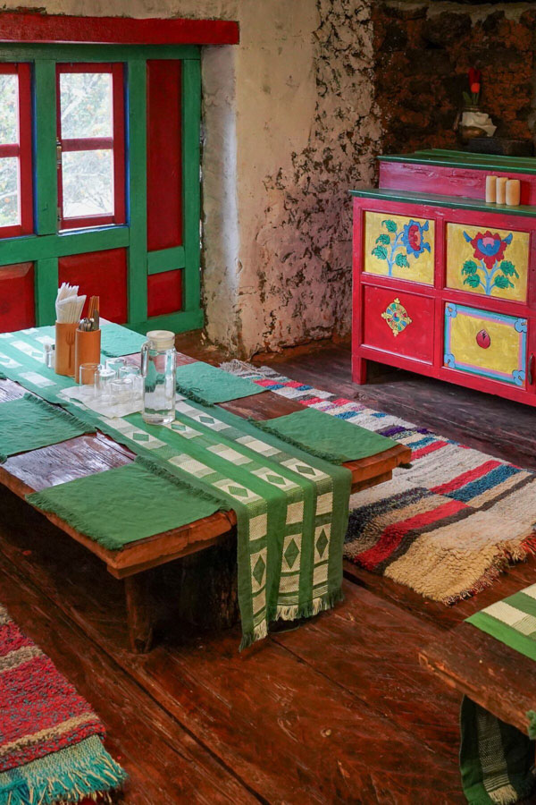 Damu Heritage dining room
